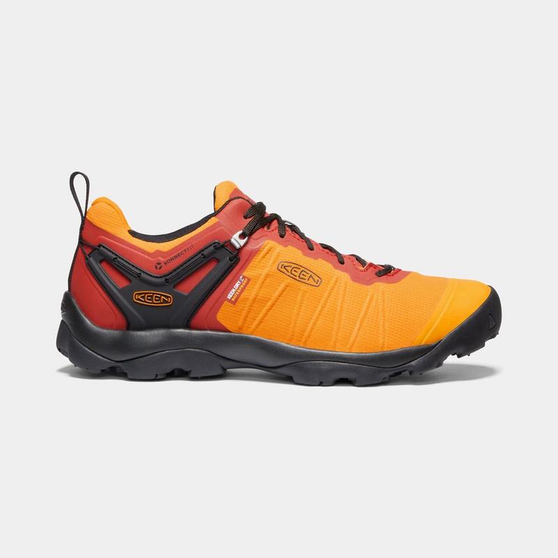 Keen Venture Waterproof - Erkek Trekking Ayakkabısı - Turuncu/Siyah - Türkiye (154027EBR)